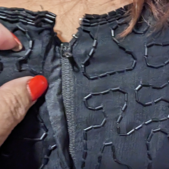 ROYAL FEELINGS Vintage Sequin Cocktail Top ~ Like New - Picture 6 of 15